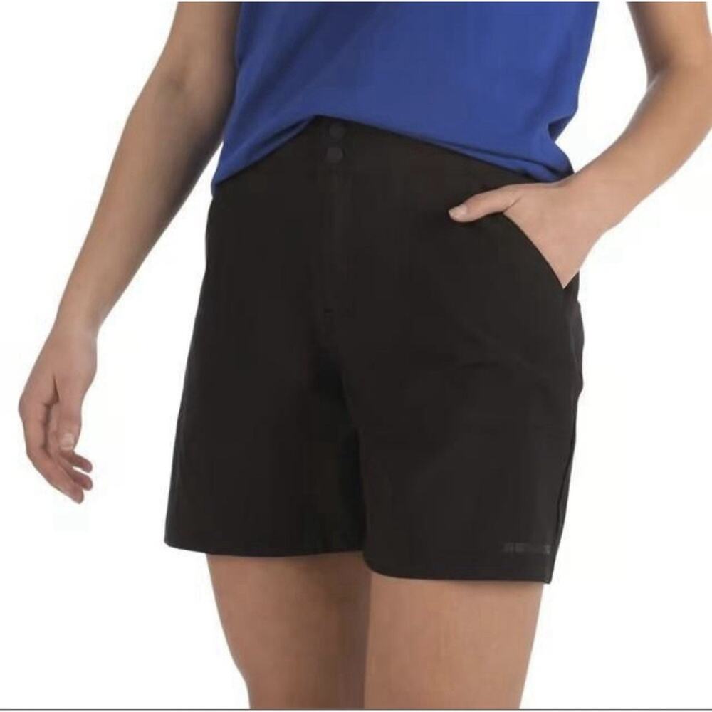 Seadoo 4546800490 Classic 6" Ladies Black Small Boardshorts New With Tags CC1